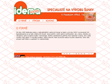 Tablet Screenshot of idema.cz